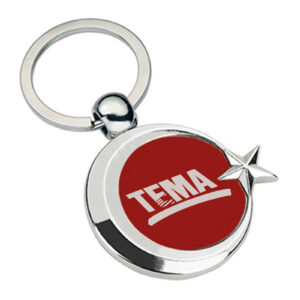 AYYILDIZ ÇİFT YÖN METAL ANAHTARLIK