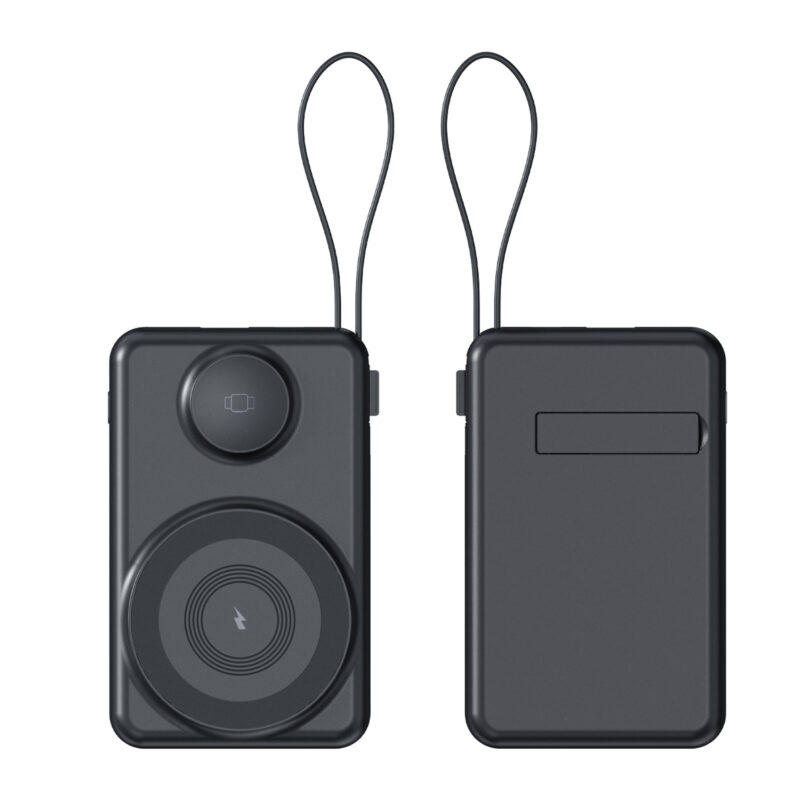 KAYABEYİ 10.000 MAH SİYAH MAGSAFE ve WIRELESS POWERBANK