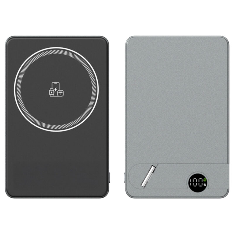 KİLYOS 10.000 MAH SİYAH MAGSAFE ve WIRELESS STANDLI POWERBANK
