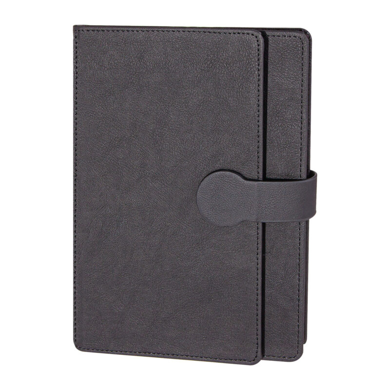 SARAY SİYAH TARİHSİZ DEFTER (15X21 CM)