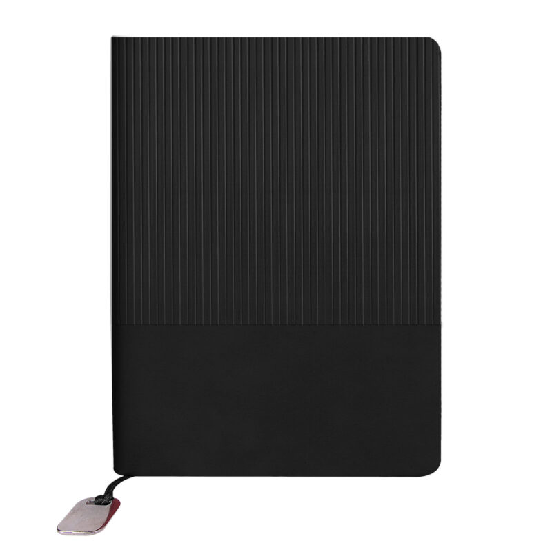 DİKMEN SİYAH TARİHSİZ DEFTER (15X21 CM)