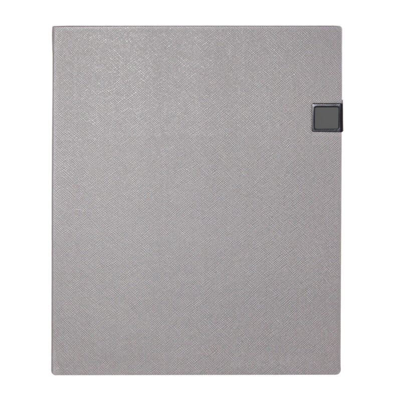 ESAT GRİ TARİHSİZ DEFTER (19X25 CM)