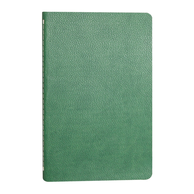 SIHHİYE YEŞİL TERZİ DİKİŞLİ DEFTER (13X21 CM)