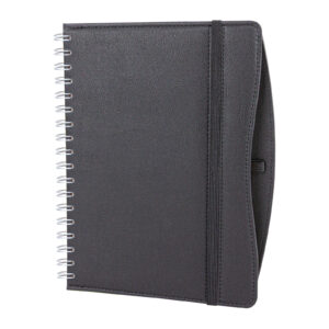 İVEDİK SİYAH SPİRALLİ TARİHLİ AJANDA (17X24 CM)