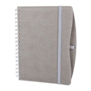 İVEDİK GRİ SPİRALLİ TARİHLİ AJANDA (17X24 CM)