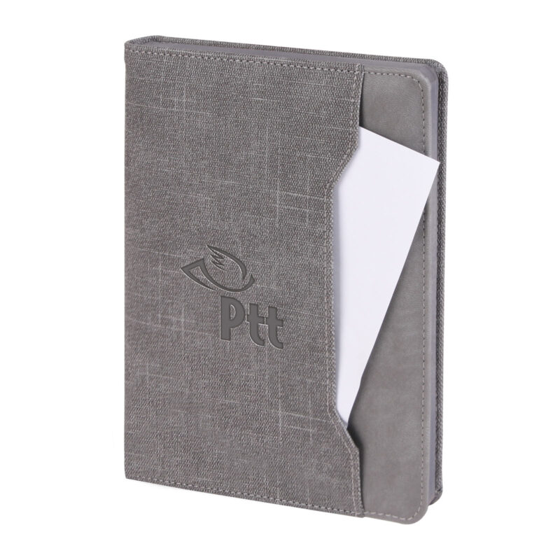 KORU GRİ TARİHSİZ DEFTER (15X21 CM)