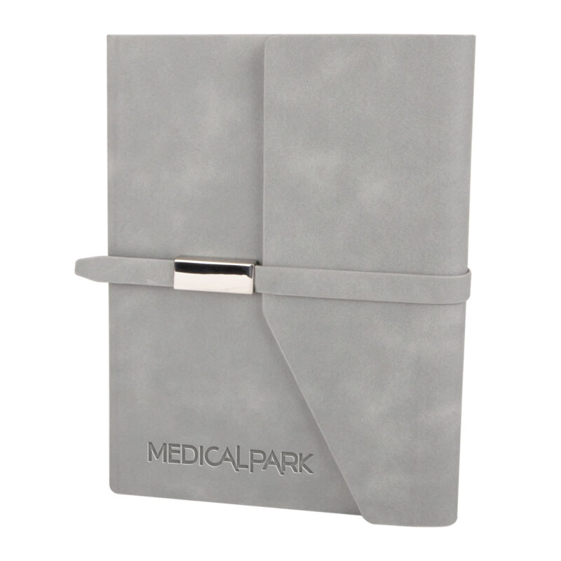 MOGAN GRİ TARİHSİZ DEFTER (15x21 CM)