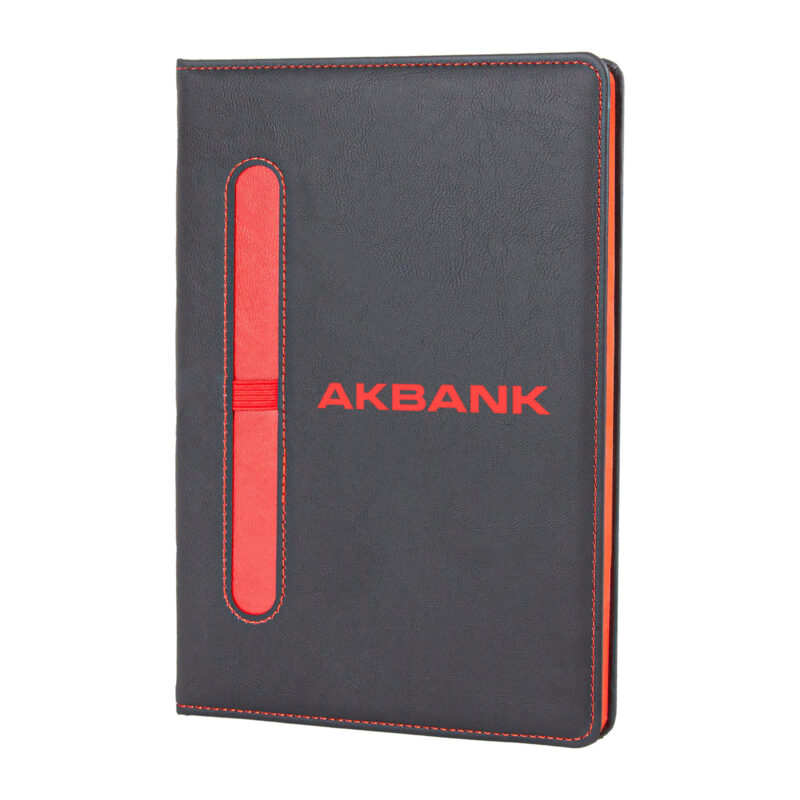 EYMİR KIRMIZI TARİHSİZ DEFTER (15x21 CM)