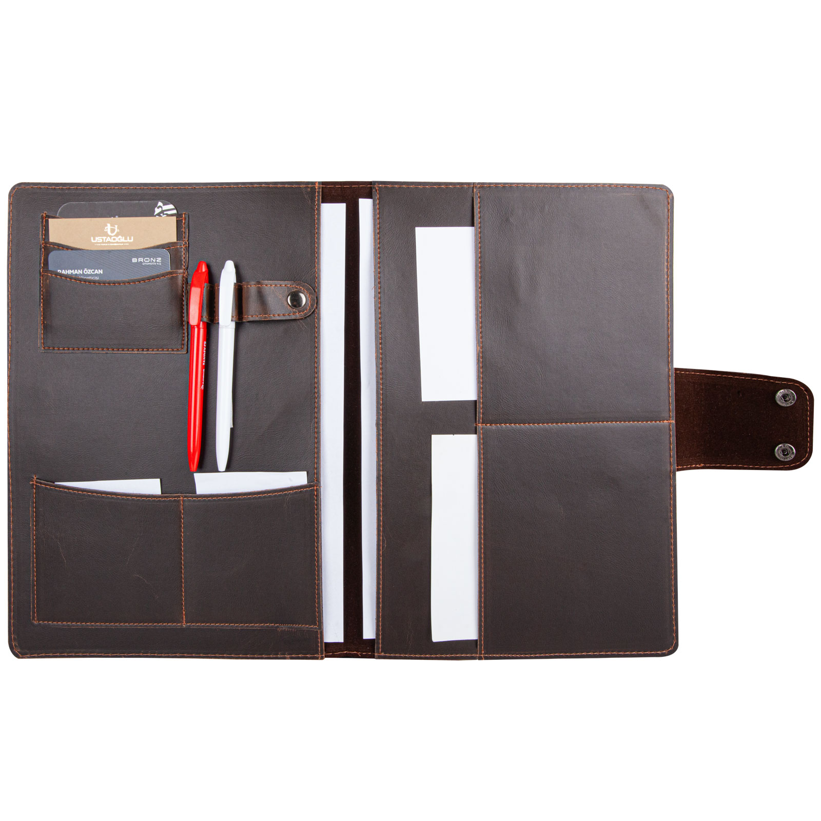 GÜLVEREN SİYAH ORGANİZER KILIF (24x31,5 CM) - Görsel 2