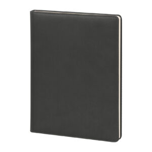 YAKACIK SİYAH TARİHLİ GÜNLÜK CİLTLİ AJANDA (20X28 CM)