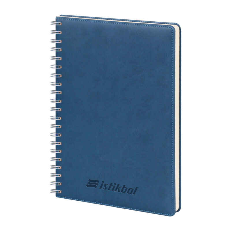 GİMAT LACİVERT TARİHLİ SPİRALLİ GÜNLÜK AJANDA (20X28 CM)