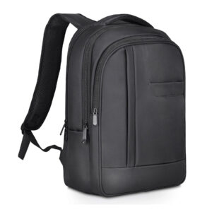 SERÜVEN SİYAH LAPTOP BÖLMELİ SIRT ÇANTASI