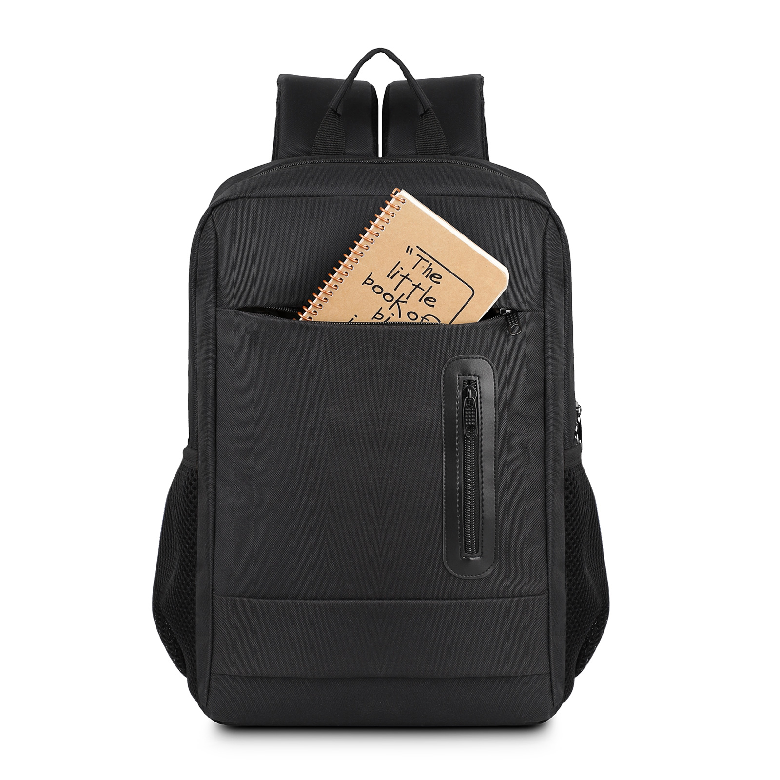 KUTUP SİYAH LAPTOP BÖLMELİ SIRT ÇANTASI - Görsel 2