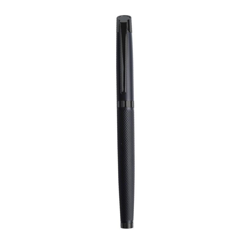 DÜZİÇİ SİYAH METAL ROLLER KALEM