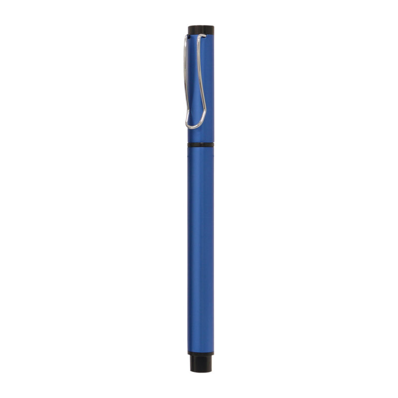 YAPRAKLI LACİVERT ROLLER KALEM