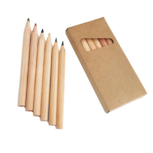 YEŞİLLİ 6 LI NATUREL YARIM BOY BOYAMA SETİ