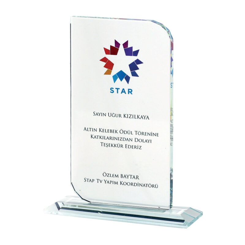 PINAR KRİSTAL PLAKET
