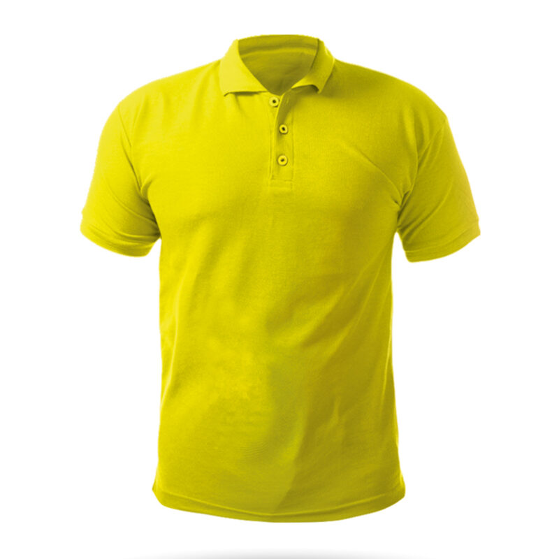 AÇELYA SARI XL POLO YAKA TİŞÖRT