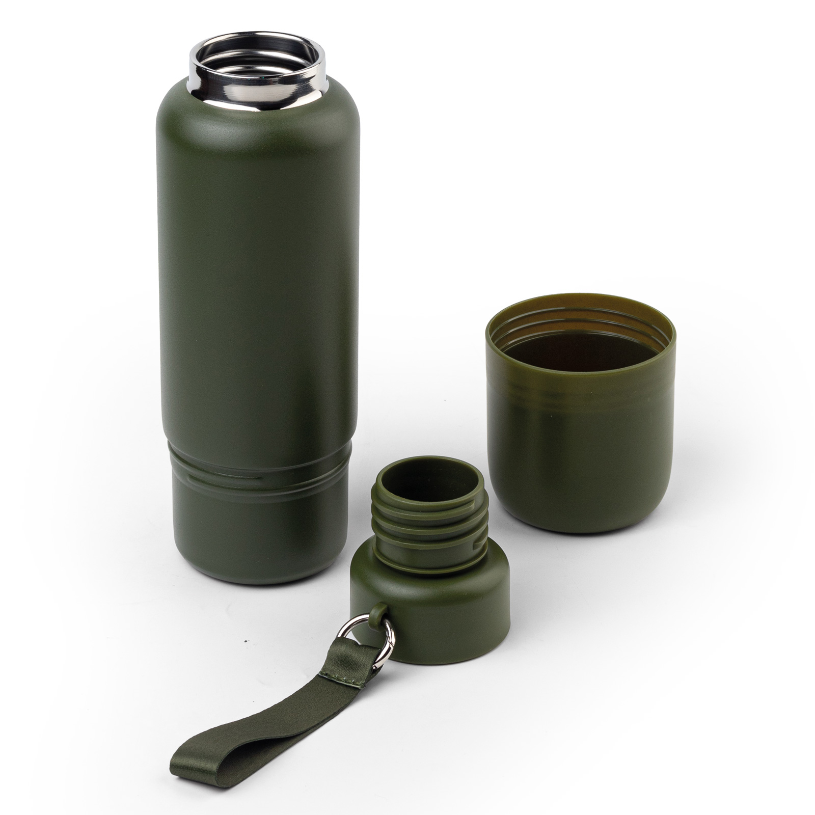 ULUDAĞ YEŞİL 500 ML BARDAKLI TERMOS - Görsel 2