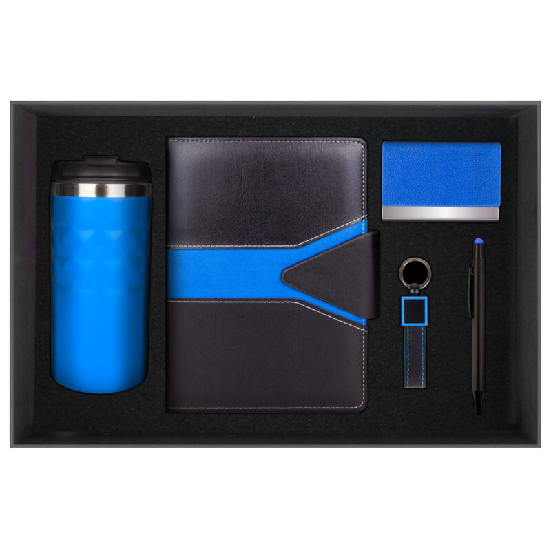 POYRAZ LACİVERT HEDİYELİK SET