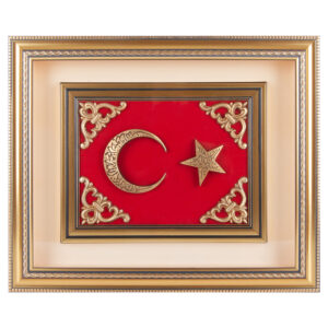 GÖKTÜRK AYYILDIZ KABARTMALI TABLO