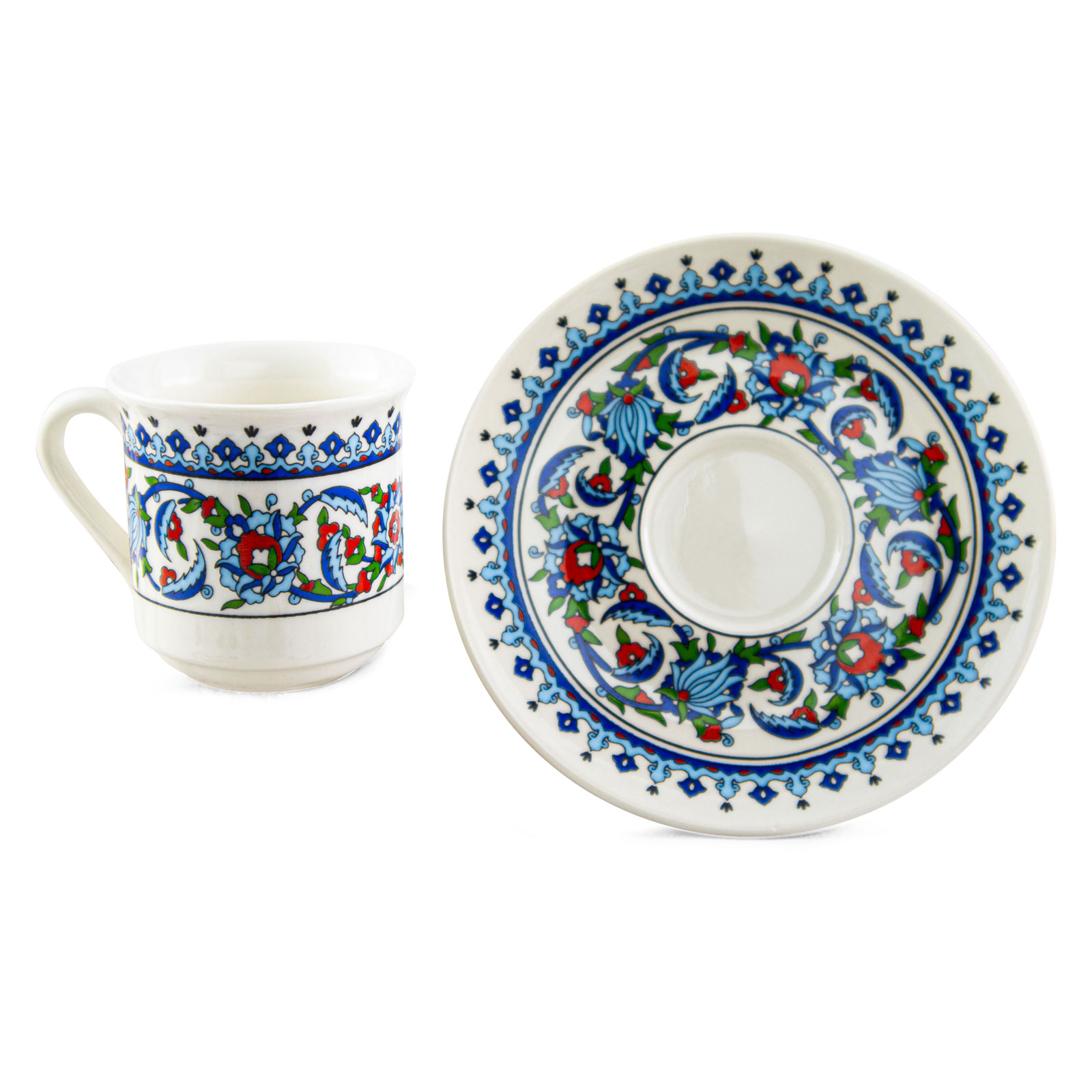 YEŞİLCE LÜKS FİNCAN TAKIMI - Görsel 2