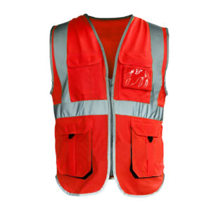 MÜHENDİS YELEĞİ KIRMIZI