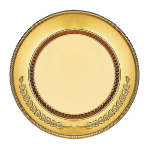 AYT-04 ALTIN YALDIZ İŞLEMELİ PLAKET TABAK