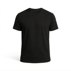NERGİS SİYAH SIFIR YAKA TİŞÖRT M