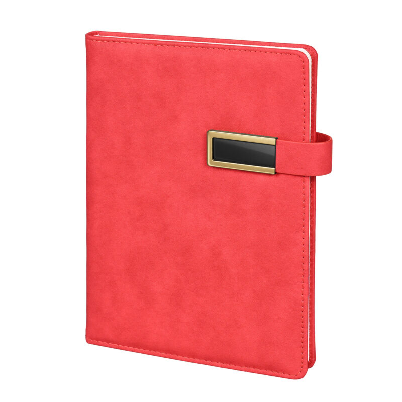 ANAFARTALAR KIRMIZI TARİHSİZ DEFTER (15X21 CM)