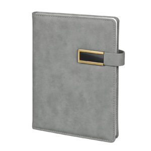 ANAFARTALAR GRİ TARİHSİZ DEFTER (15X21 CM)
