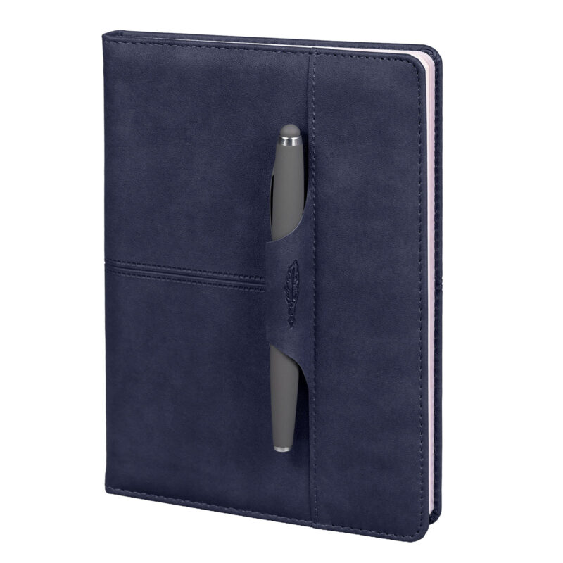 ATAKULE LACİVERT TARİHSİZ DEFTER (15X21 CM)