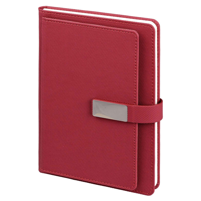 CİNNAH BORDO TARİHLİ AJANDA (17X24 CM)